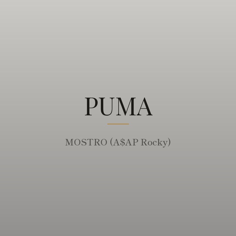 MOSTRO (A$AP Rocky)